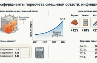 Коэффициенты пересчета сметной стоимости: как учесть инфляцию